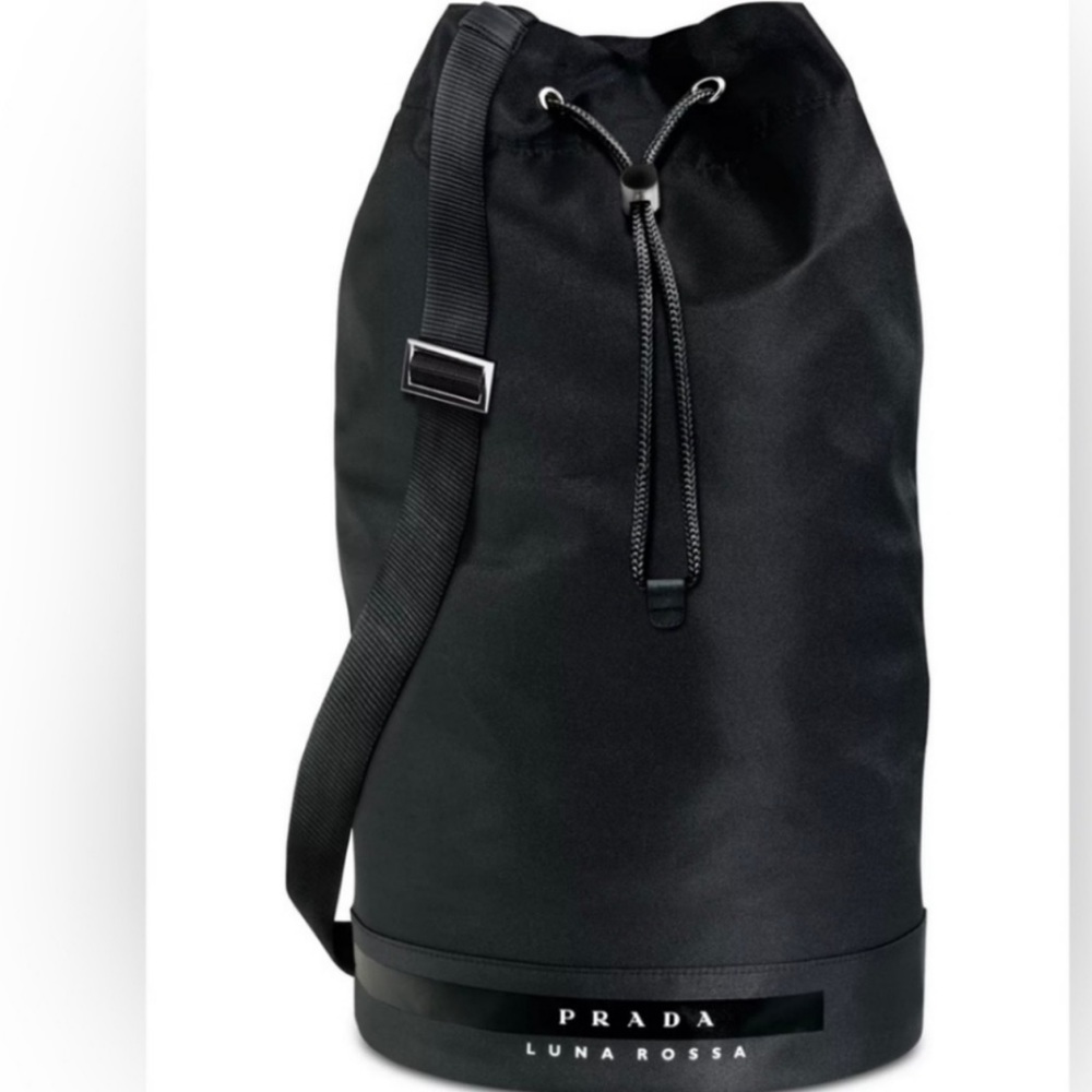 Prada luna rossa gym bag